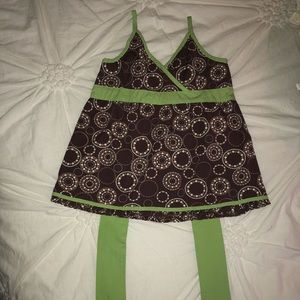 Garnet Hill tie back tank